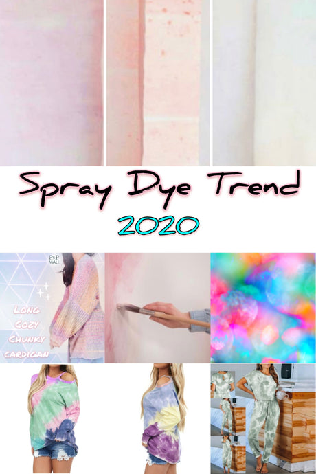 Fall 2020 trend - Spray dye ideas