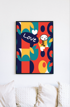 Load image into Gallery viewer, IIP Family Love | Abstract Art
