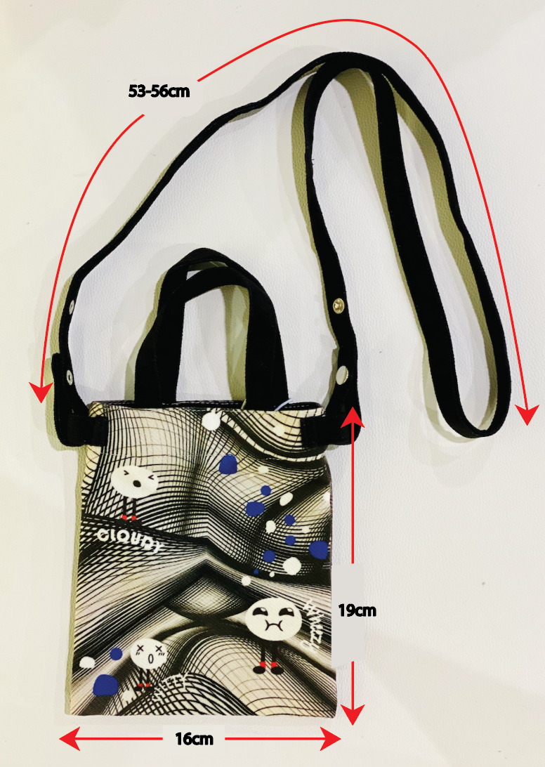 IIP Monochrome Mini Crossbody Bag