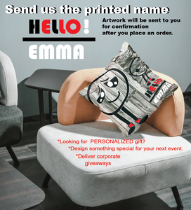 "Hello my LOVE" Cushion Cover | Personalized Gift